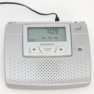 Radio Shack Weather Radio 12-260 Alarm Clock Weather Alert Radio Working